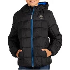 Gerry Kids Black and Blue Puffer Jacket